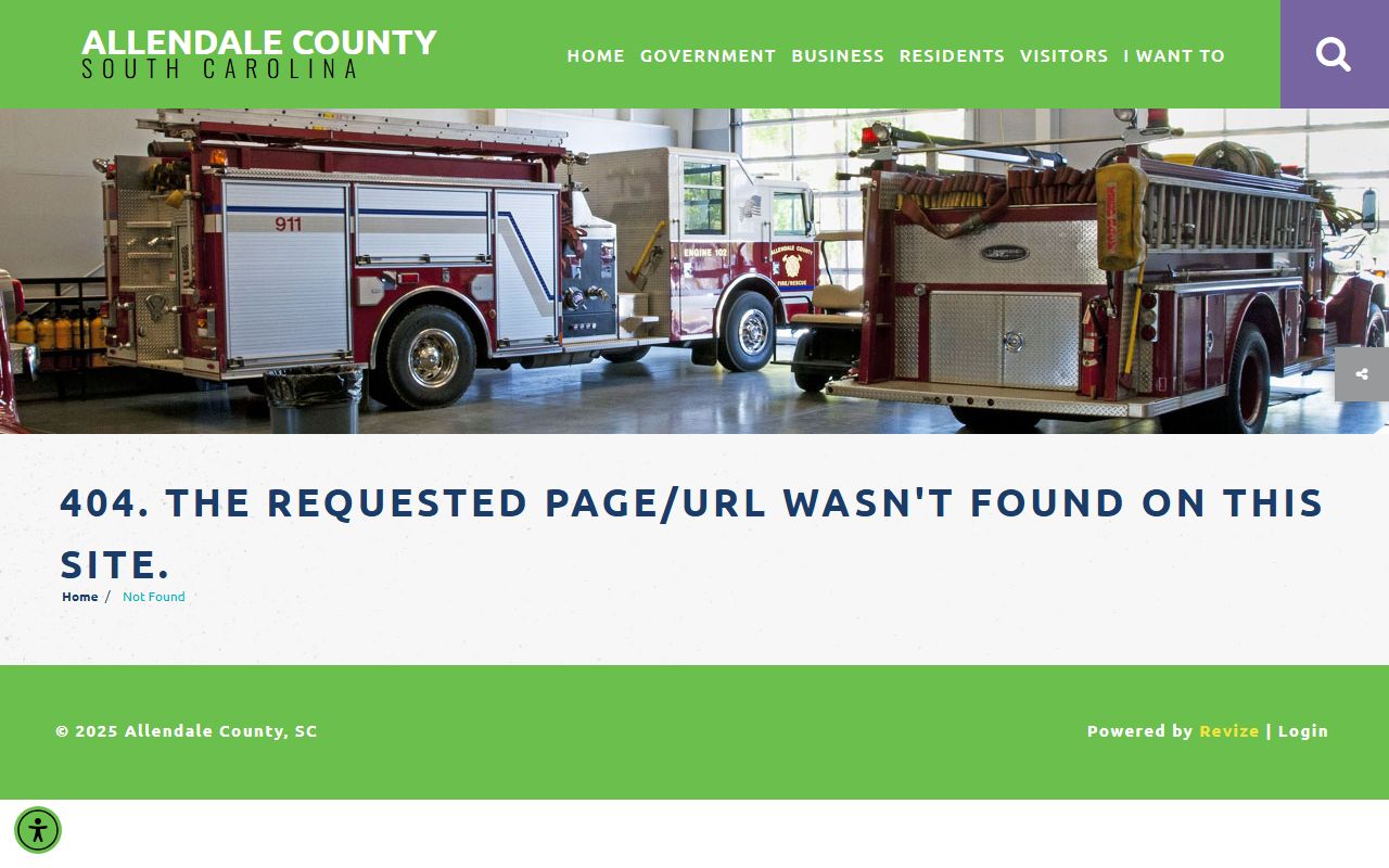 Allendale County public records Sheriff's Office