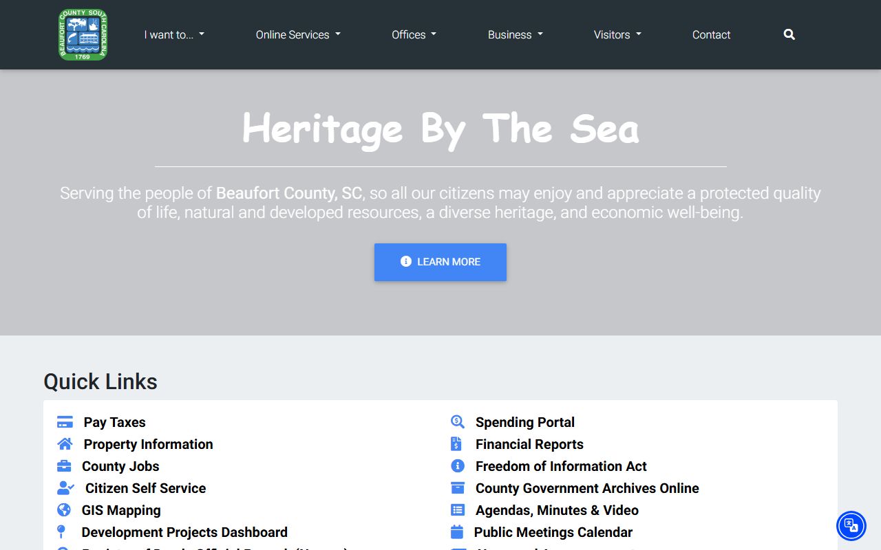 Beaufort County public records Register of Deeds