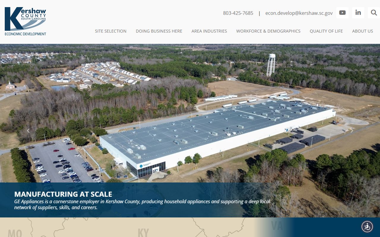 Kershaw County Register of Deeds property records