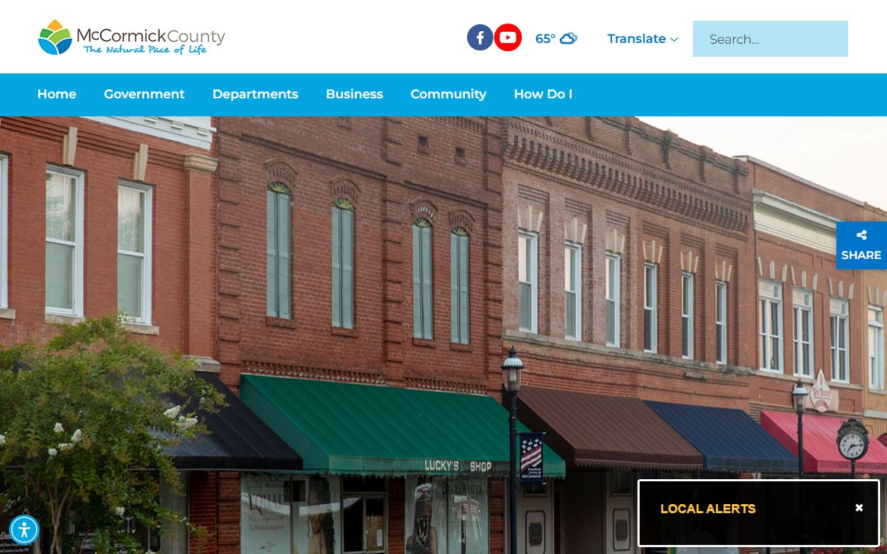 McCormick County combined clerk register of deeds public records