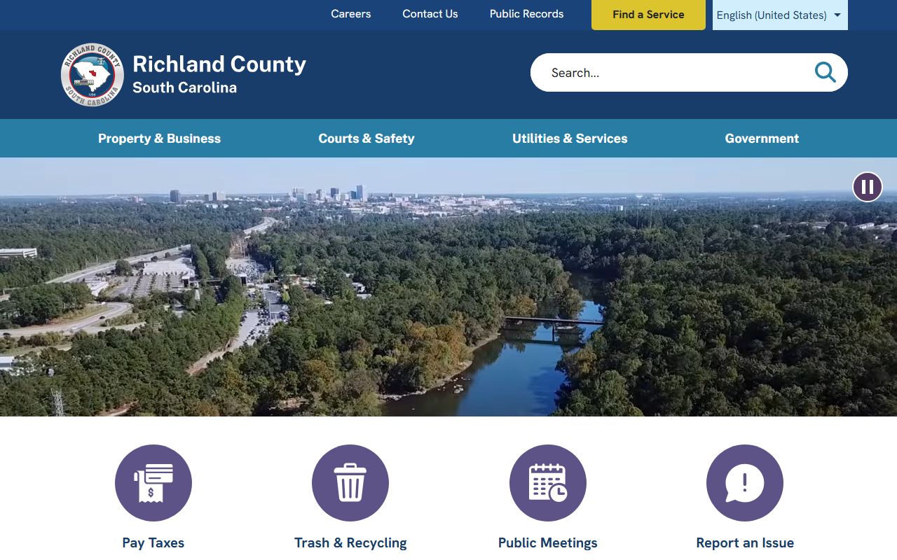 Richland County register of deeds public records
