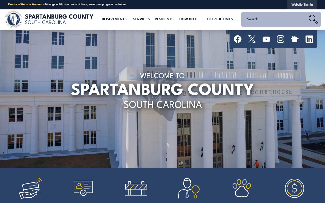 Spartanburg County register of deeds public records