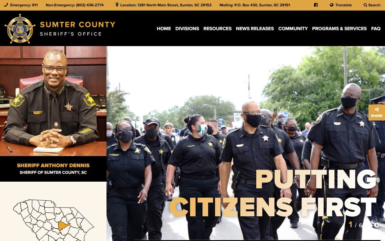 Sumter County sheriff office public records