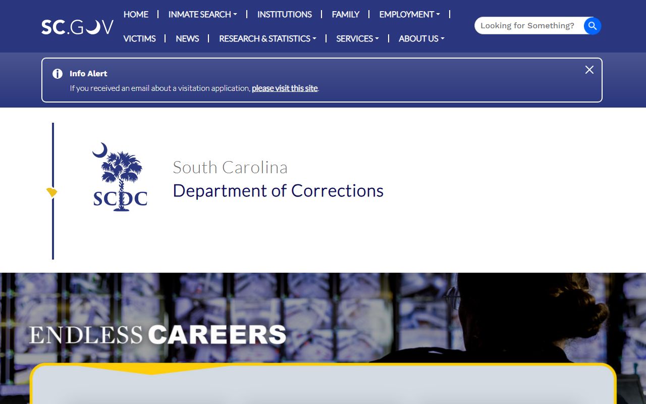 South Carolina public records Department of Corrections inmate search